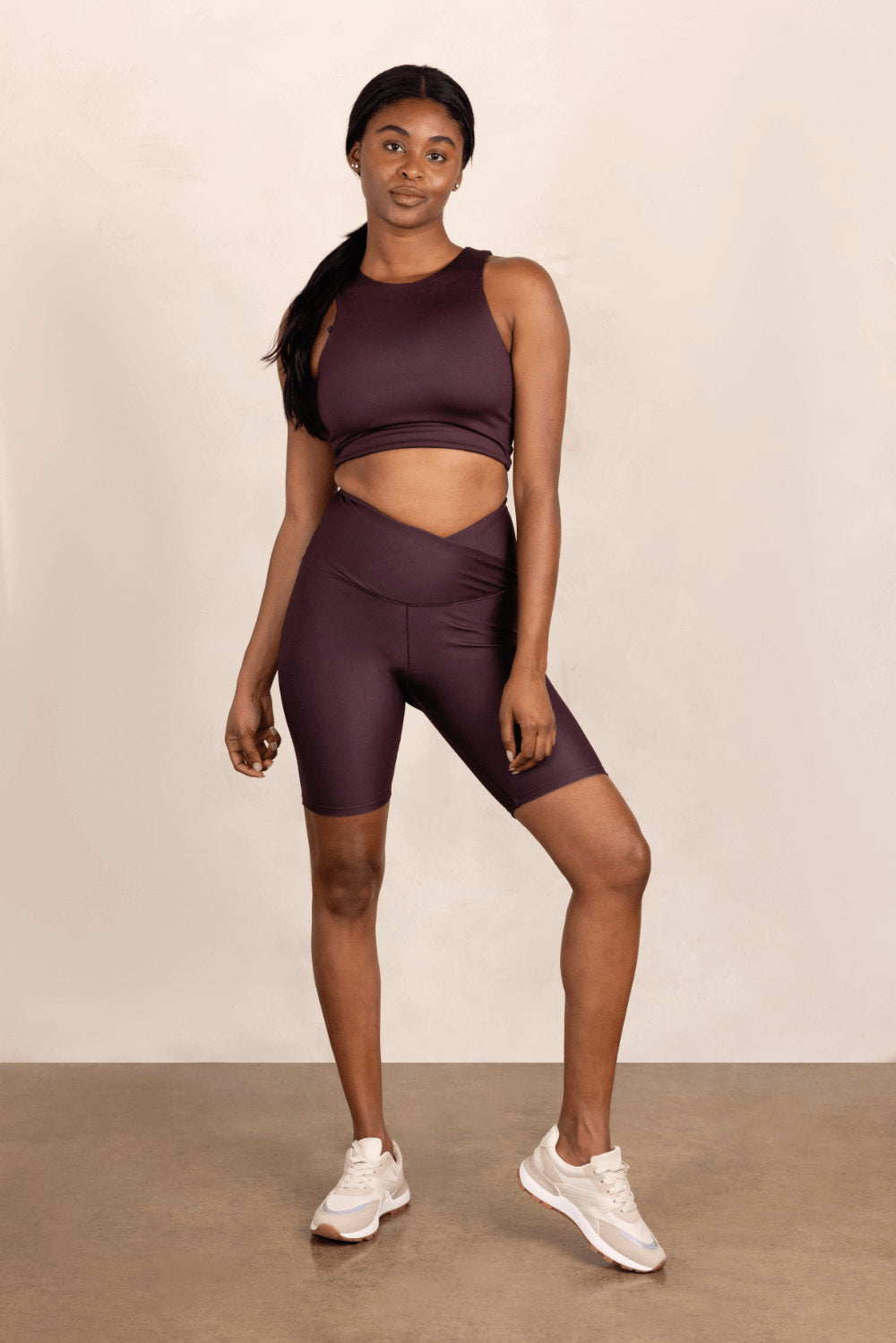 On the Move Compression Biker Shorts