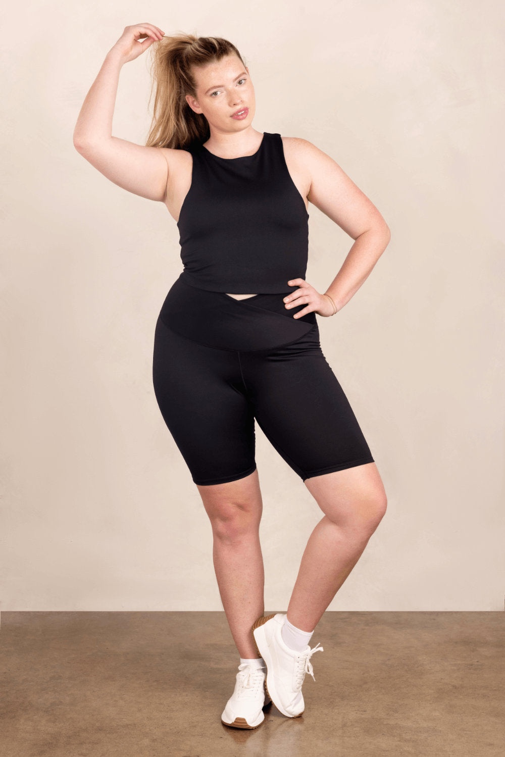 On the Move Compression Biker Shorts